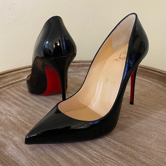 Christian Louboutin Shoes - Christian Louboutin Pigalle Follies 100 Patent - Pre Loved